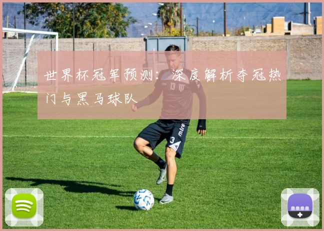 世界杯冠军预测：深度解析夺冠热门与黑马球队