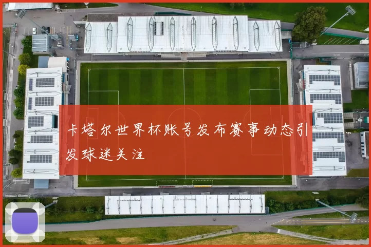 卡塔尔世界杯账号发布赛事动态引发球迷关注