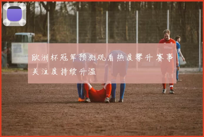 欧洲杯冠军预测观看热度攀升 赛事关注度持续升温