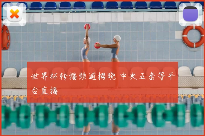 世界杯转播频道揭晓 中央五套等平台直播