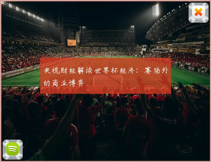 央视财经解读世界杯经济：赛场外的商业博弈